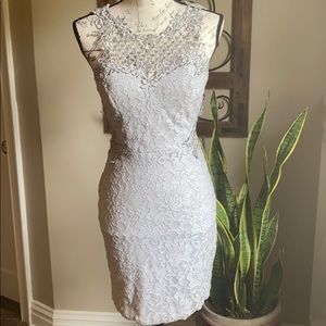 City Studio Silver Dress - size 5